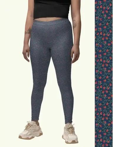 Neel Pamposh - Printed Athleisure leggings for women with side pocket attached