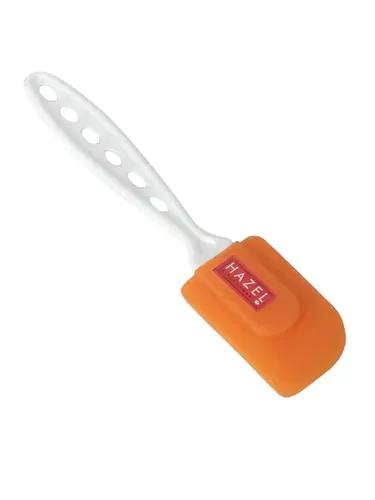 HAZEL Small Silicon Spatula with Plastic Handle, Orange