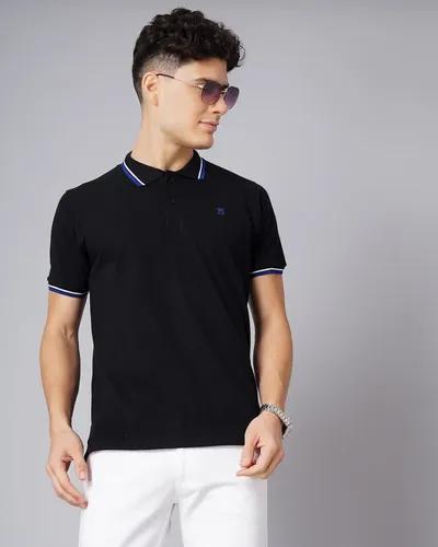 Black Polo T-Shirt