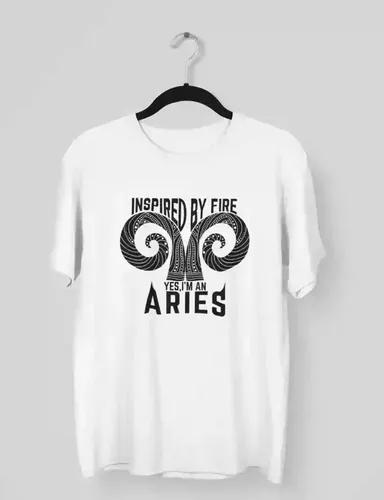 Aries - Inspired by Fire - Unisex Oversized T-Shirt