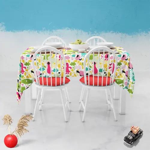 ArtzFolio Monsters | Table Cloth Cover for Dining & Center Table