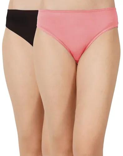 Low Waist Bamboo Panty Peach & Black