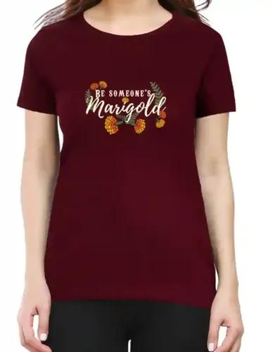 Be someone's Marigold - Women's regular fit T-shirt