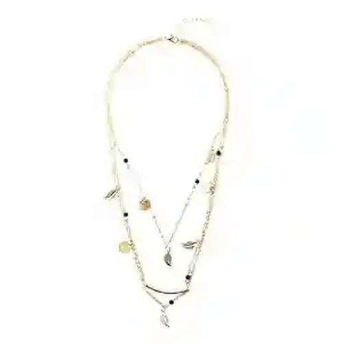 Multi Layered Chain with Charms