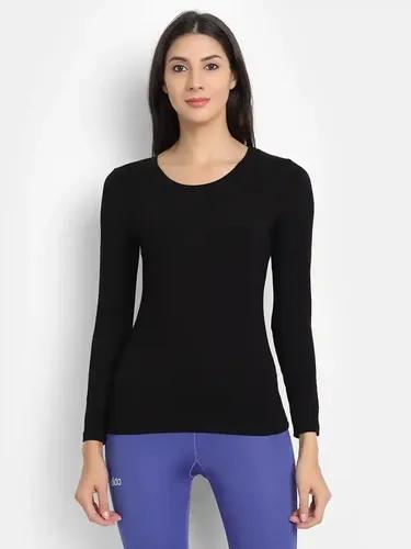 Bamboo Fabric Full Sleeve T-Shirt Black