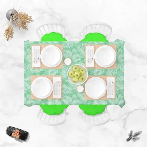 ArtzFolio Spring Leaves D1 | Table Cloth Cover for Dining & Center Table