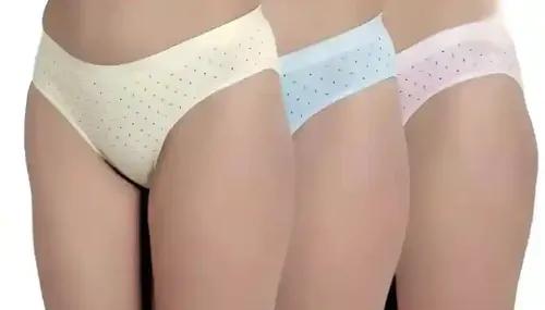 Premium Polka Dots Hipster Panty Pack of 3