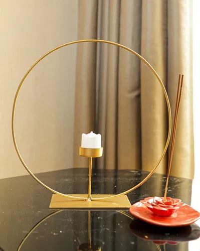 Round Tea Light Candle Holder