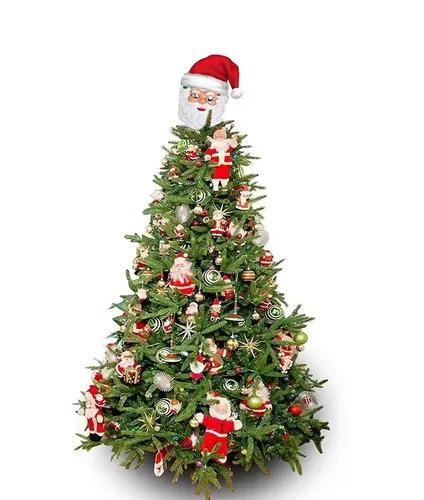 WebelKart® Combo of 2 FT Christmas Tree (Table/Desktop) with 36 pcs Christmas Decorations(Assorted)