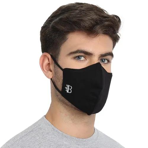 Bamboo Fabric Unisex Face Mask - Set Of 2