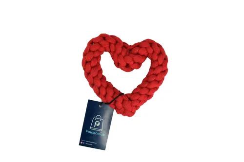 Pawstomize Toy Heart Rope For Dogs