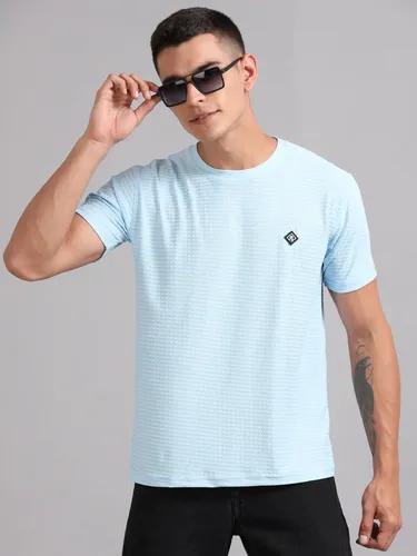 Sky Blue Whirl Tex T-Shirt