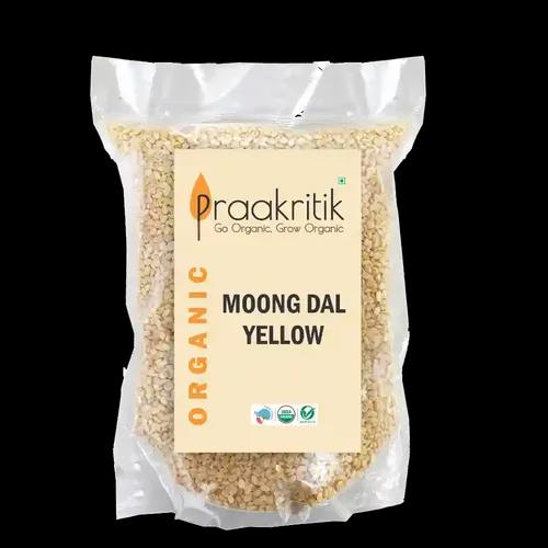 Praakritik Organic Yellow Moong Dal 1 kg