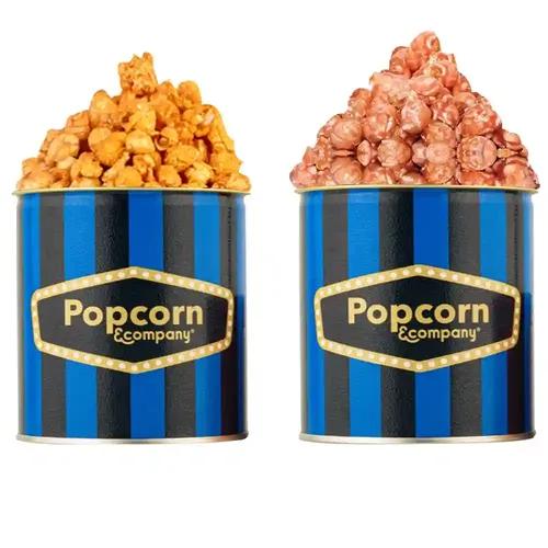 Popcorn & Company Festive Gift Combo- 190 Gm(Red Velvet & Cheddar Cheese Popcorn)