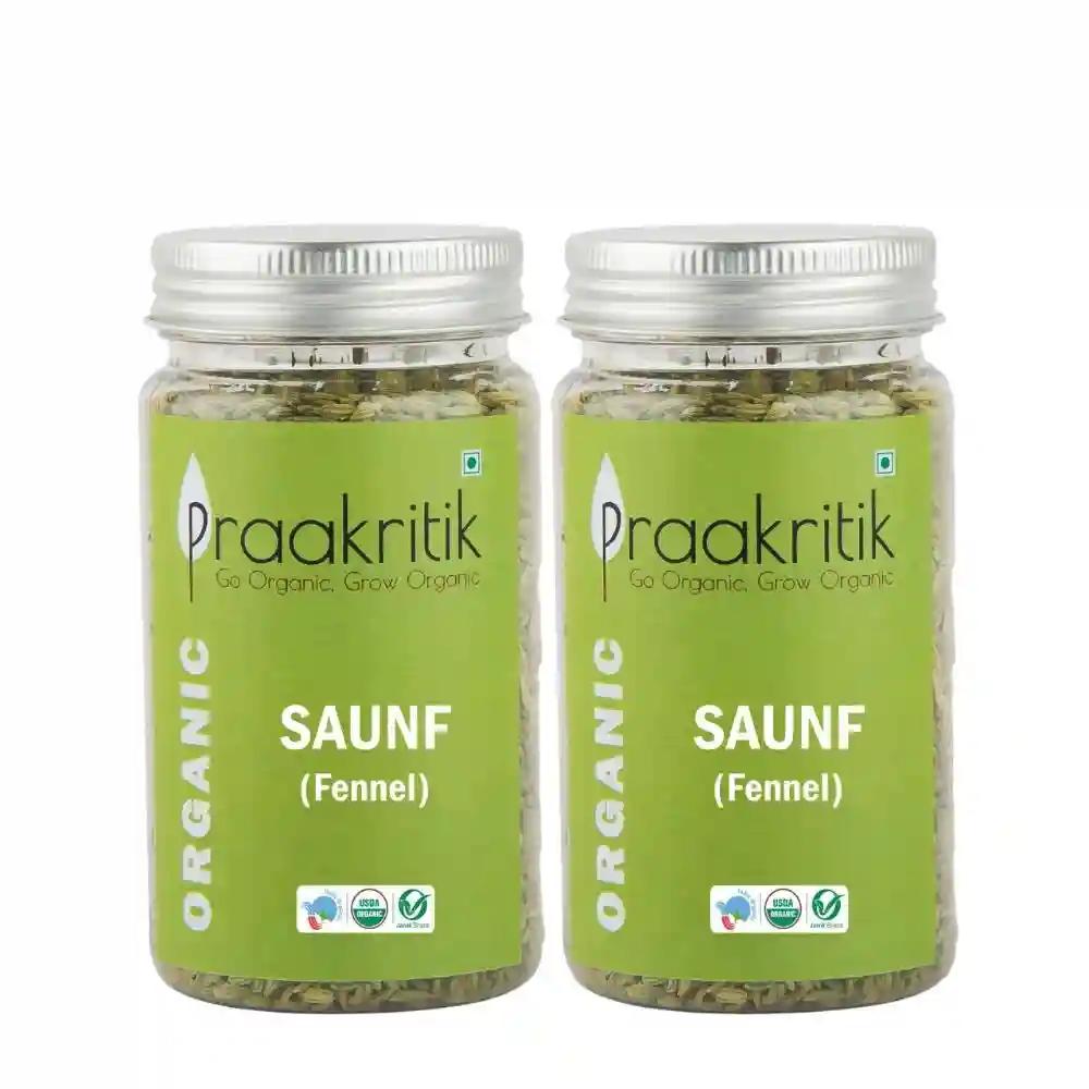 Praakritik Organic Saunf 100 G (pack of 2 )