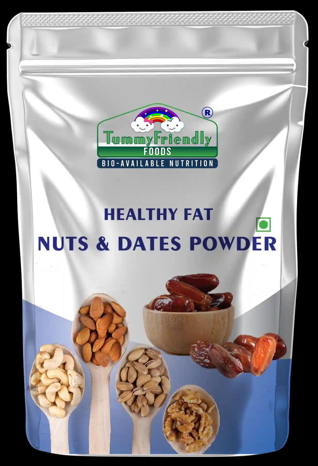 Tummyfriendly Foods Premium Nuts And Dates Powder | Healthy Fat With Natural Sweetener - 100G Cereal (100 G)