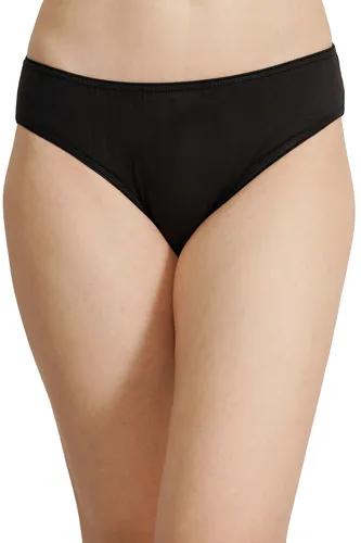 Low Waist Bamboo Panty Red & Black (S- Set Of 2)