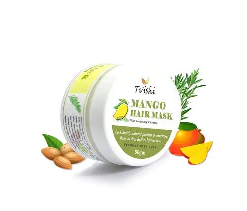 Tvishi Handmade Mango Hair Mask - Strong Hair for Men, Women & Kids (50 Gms)