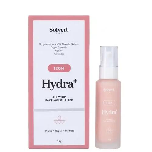 SOLVED LABS Hydra Air Whip Gel Moisturizer For Face | With 3% Ceramides, 3% Peptides, 1% Copper Peptides & 1% Hyaluronic Acid |Nourishes & Hydrates Skin For 120H |For All Skin Types -Men & Women |45Ml