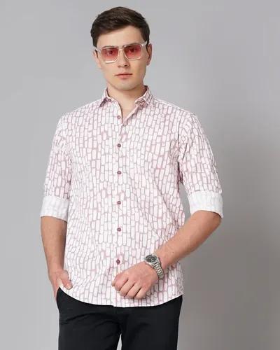 Pink Milano Print Shirt