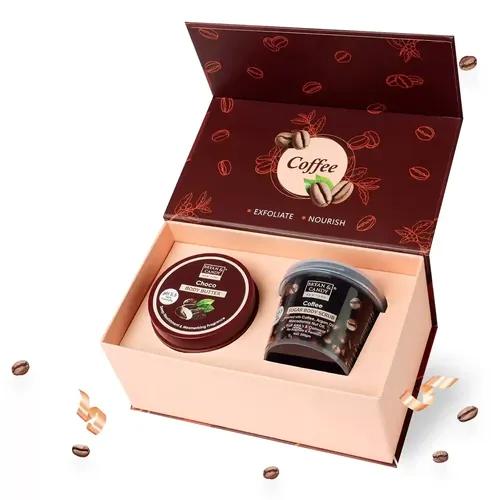 Bryan & Candy Coffee Complete Body Polishing | Gift Set For Women & Men | Complete Home Spa Experience |100% Vegan , Sls & Paraben Free (Coffee pack of 2)