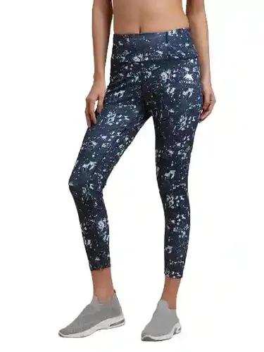 VITAWOLF Premium Gym wear | Active Wear Tights| Legging with Back Pocket Stretchable Leggings Yoga Pants Gym Tight Abstract Print