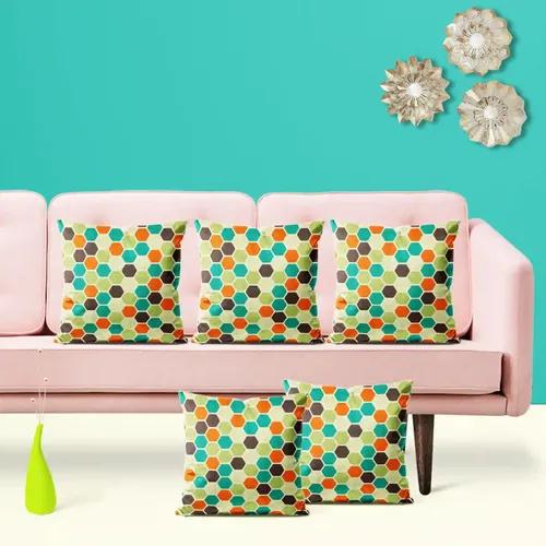 ArtzFolio Retro Style D2 | Decorative Cushion Cover for Bedroom & Living Room