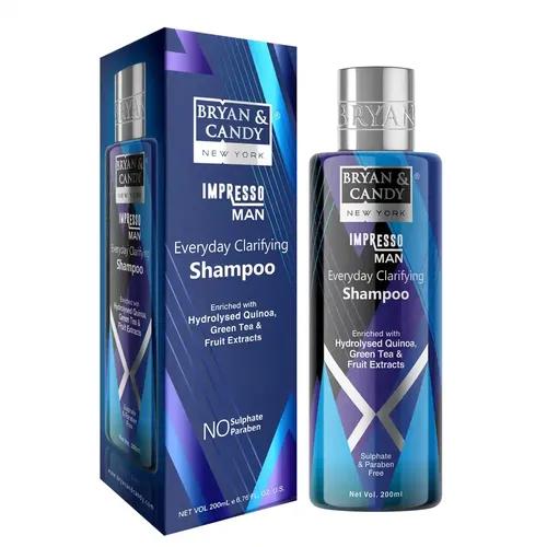 Bryan & Candy Impresso Man Everyday Clarifying Shampoo Enriched with Green Tea & Fruit Extracts (200 ml)