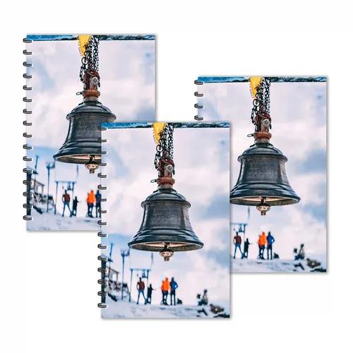 Temple Bell Devotional Ruled Diaries - Pack Of 3