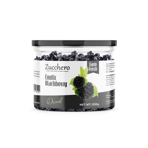 Zucchero Exotic Dried Blackberry | Crunchy & Goey Berries