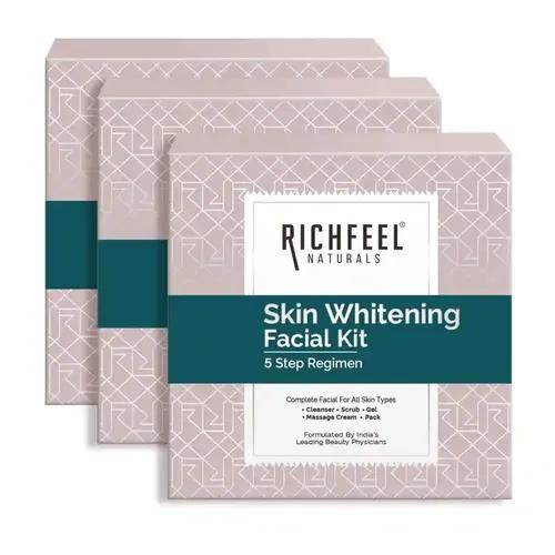 Richfeel Skin Whitening Facial Kit 5X6G