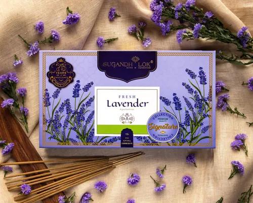 Signature Collection Fresh Lavender Premium Agarbathies