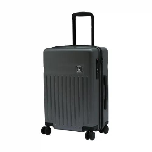 EUME Classic Cabin Luggage Trolley Bags For Travel |Polycarbonate (Pc) ( Graphite Grey)