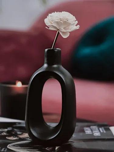 Kieko Vase - Black 10 Cm